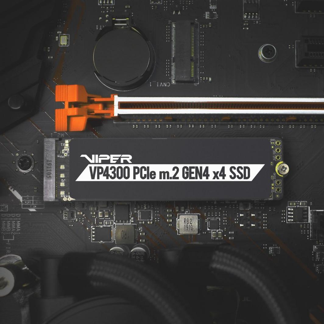 SSD диск Patriot Viper VP4300, 2TB, M.2 2280 PCI-E x4 Gen4 NVMe