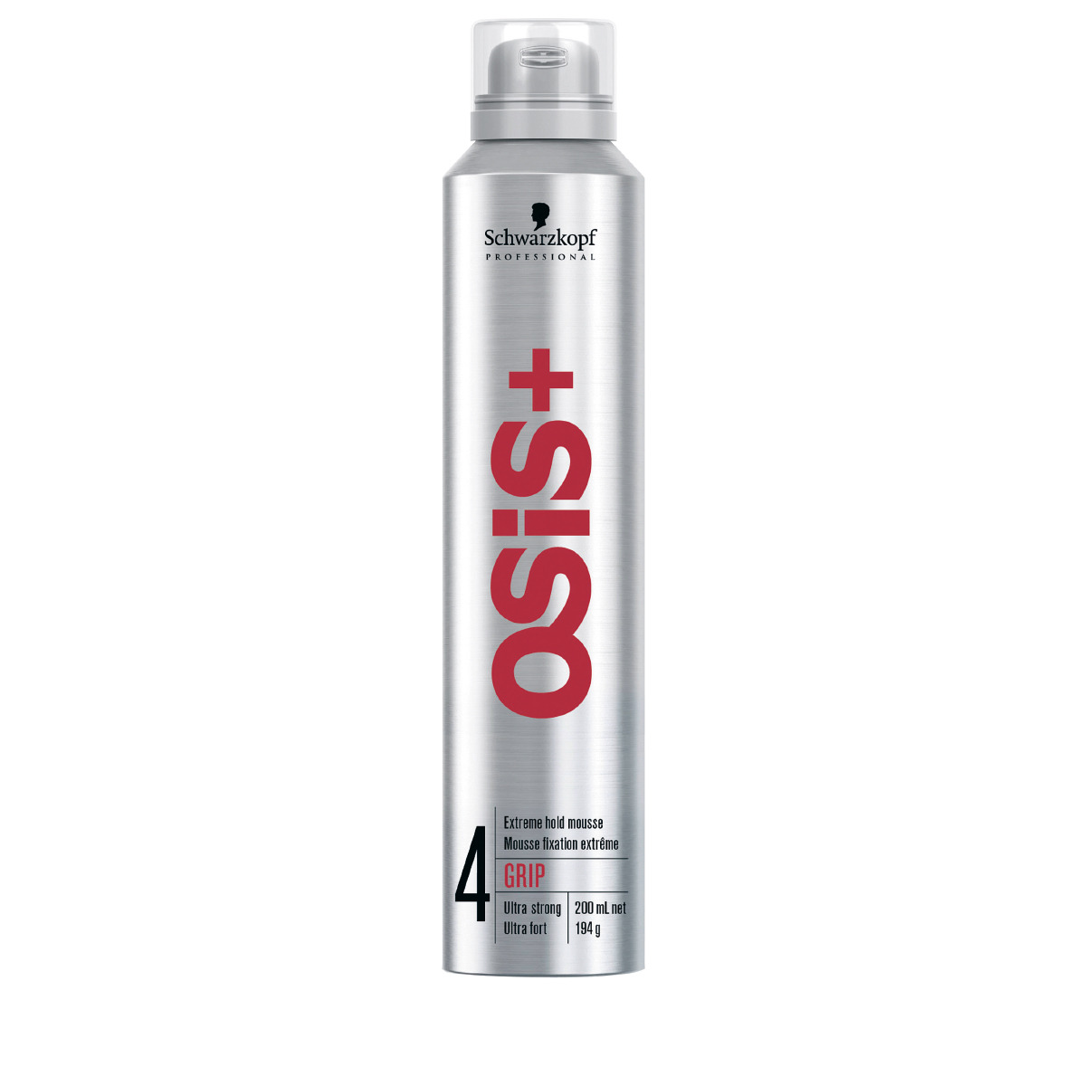 Shkumë për flokë Schwarzkopf OSiS Grip Mousse Ultra Strong, 200 ml