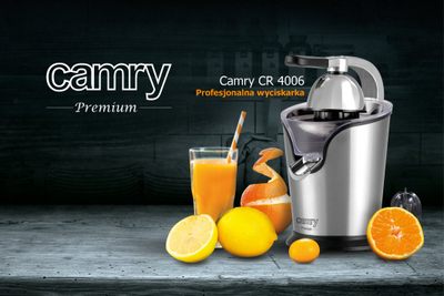 Shtrydhës Camry CR4006 citrus, 500 W, i hirtë