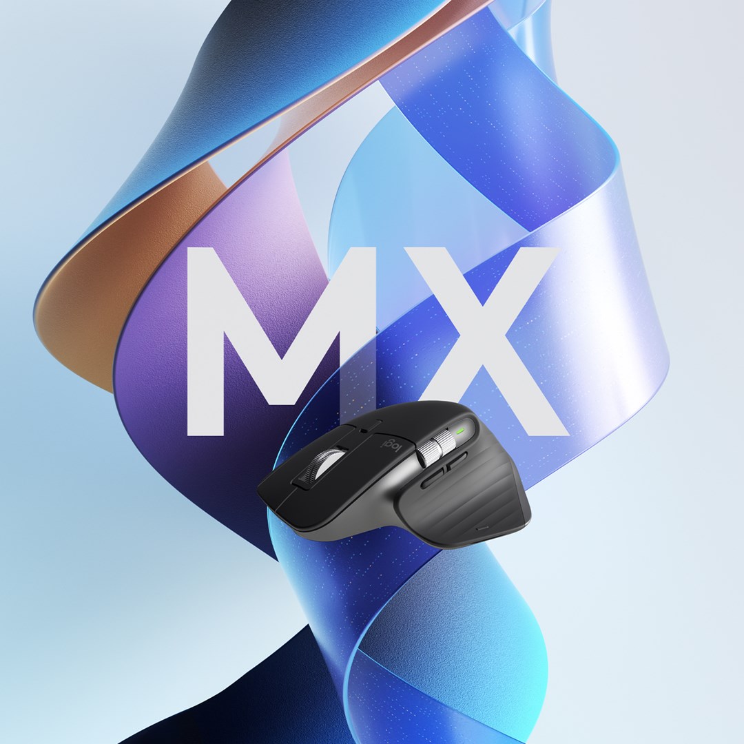 Maus Logitech MX Master 3S, RF Wireless + Bluetooth, i argjendtë