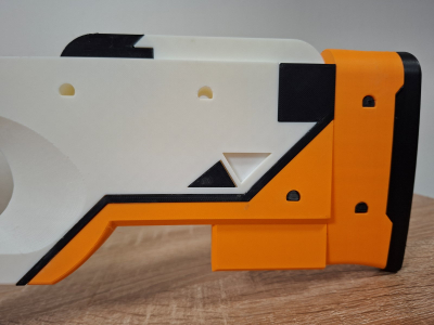 AWP Asiimov Skin 3D Print – Replikë nga CS2, 115cm