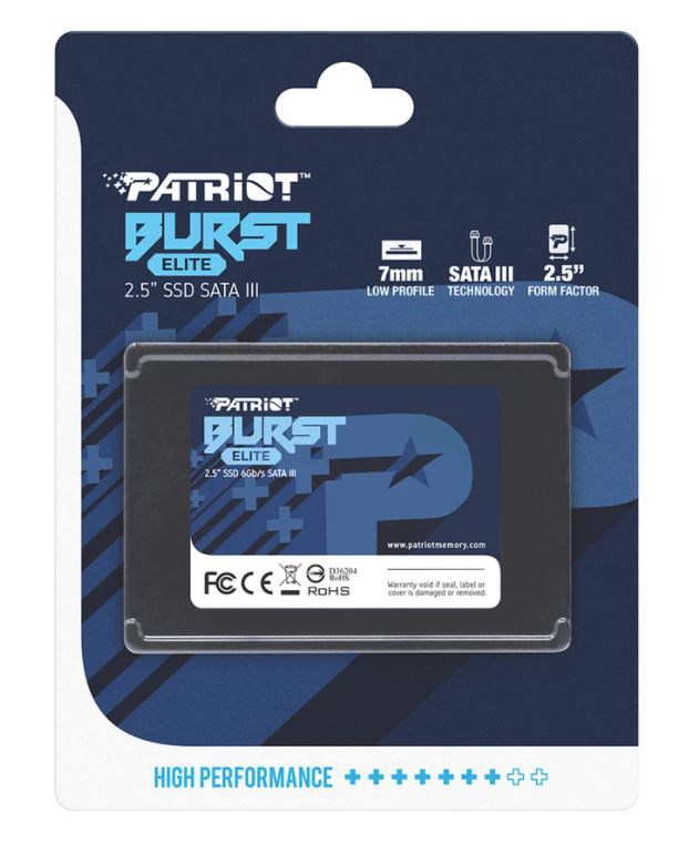 Disk Patriot Memory BURST Elite 2.5", 120 GB, Serial ATA III