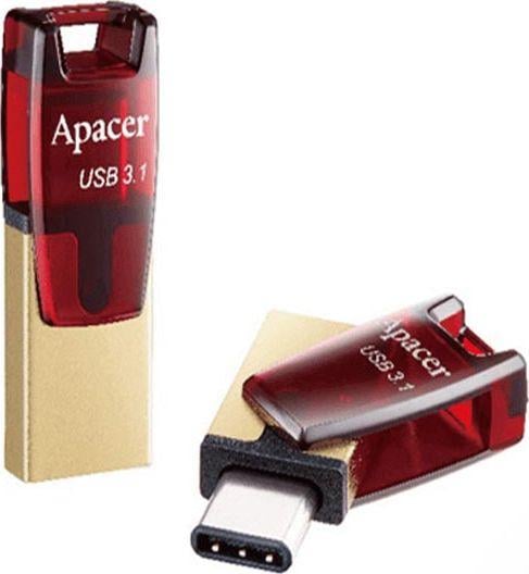 Pendrive Apacer AH180, 32GB, USB 3.2 Gen 1, i kuq