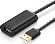 Kabllo USB 2.0 UGREEN US121, 10m, e zezë