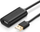 Kabllo USB 2.0 UGREEN US121, 10m, e zezë