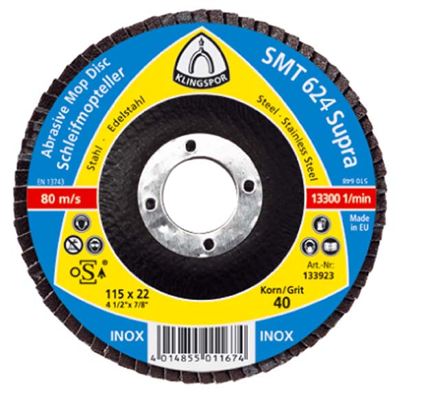 Disk gërryes Klingspor 40 SMT 624 222107, 125 mm