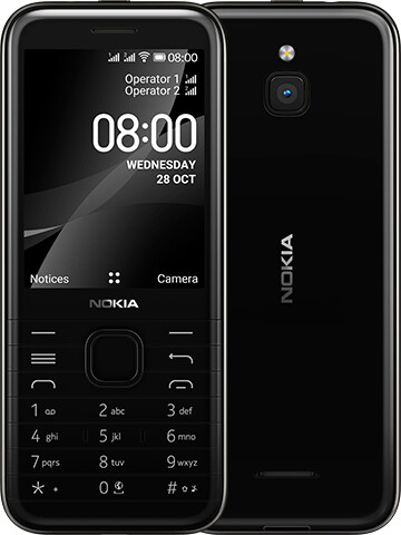 Celular Nokia 8000 4G, Dual SIM, i zi