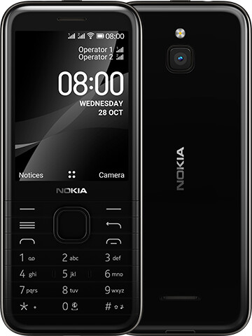 Celular Nokia 8000 4G, Dual SIM, i zi