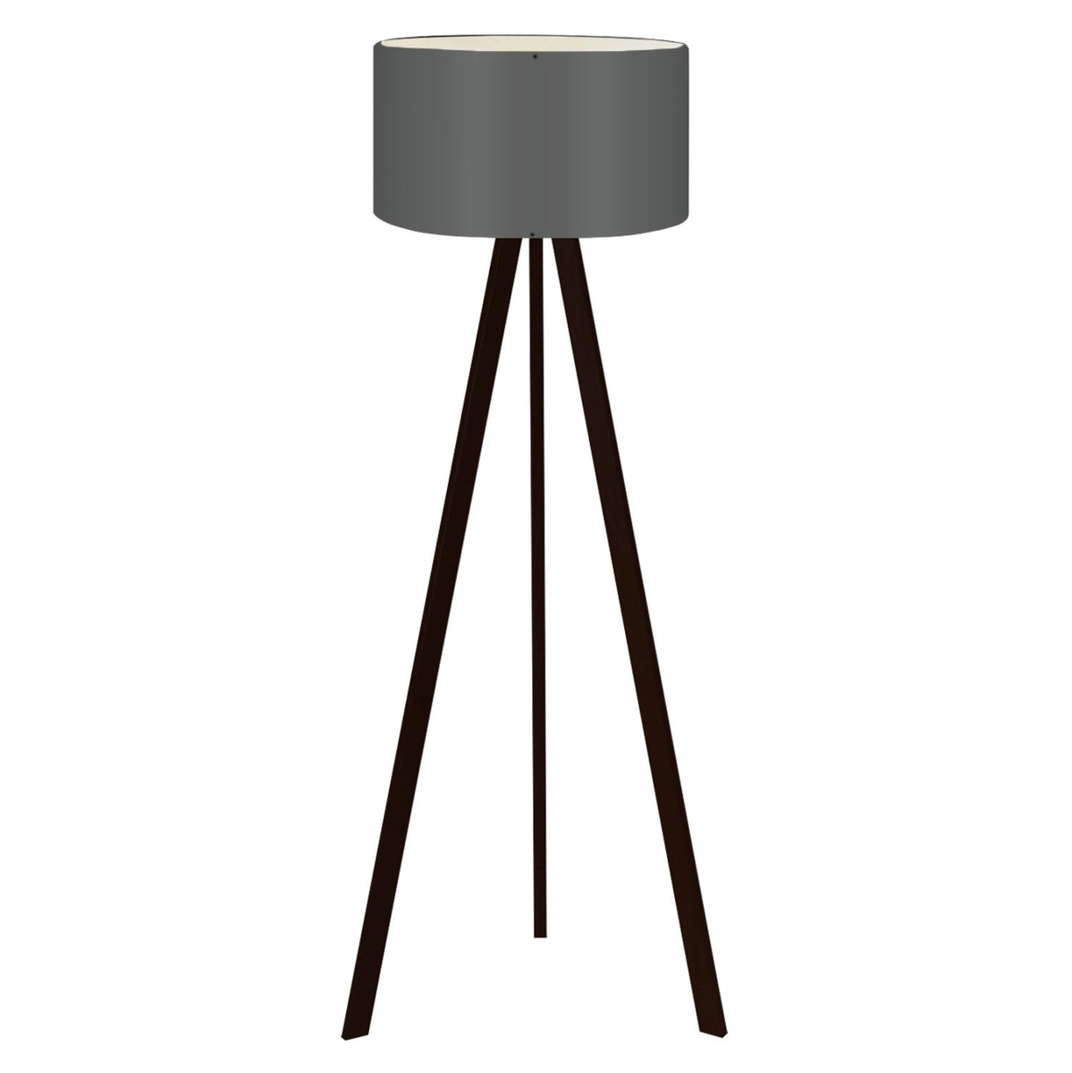 Llambë dyshemeje tripod kapak (HM7578.04), zezë/ gri