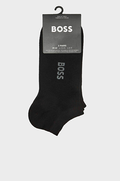 Çorape për meshkuj Hugo Boss, të zeza