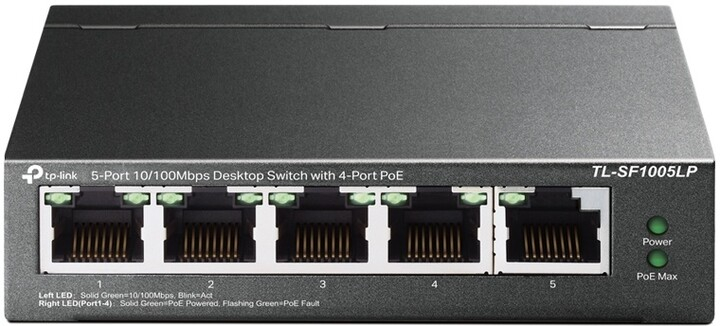 Switch TP-LINK TL-SF1005LP - 5x10/100, PoE (41W)