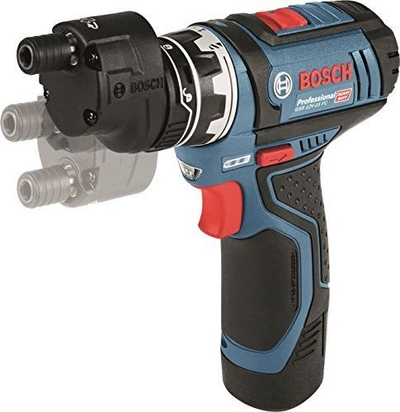 Aksesor për kaçavidë Bosch GFA 12‑E FlexiClick, këndor, për GSR 12V‑15 FC, i zi