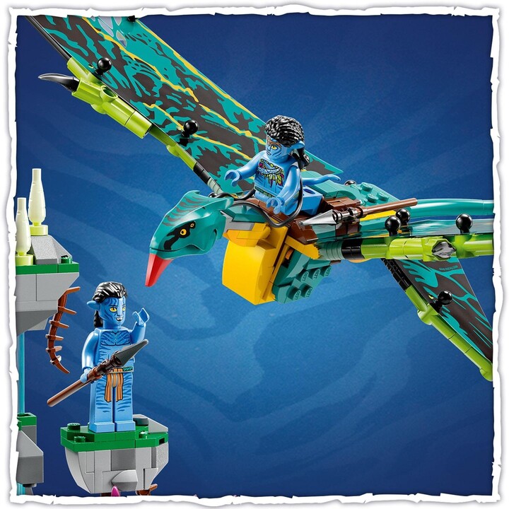 Set LEGO® Avatar 75572 Jake and Neytiri: The first flight of the banshee, 572 pjesë