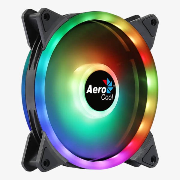 Ftohës Aerocool PGS DUO 14 ARGB, 14 cm, i zi