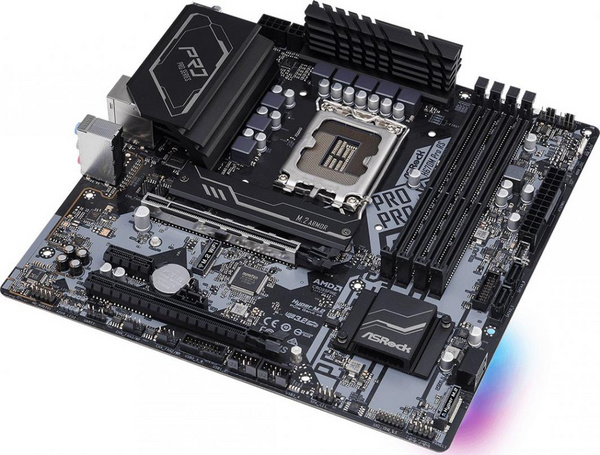 Pllakë amë ASRock, Intel H670, Socket 1700, Micro ATX