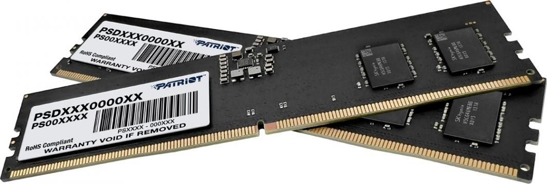 Memorie Patriot Signature, DDR5, 16 GB, 5600 MHz, CL40, PSD516G560C40KX
