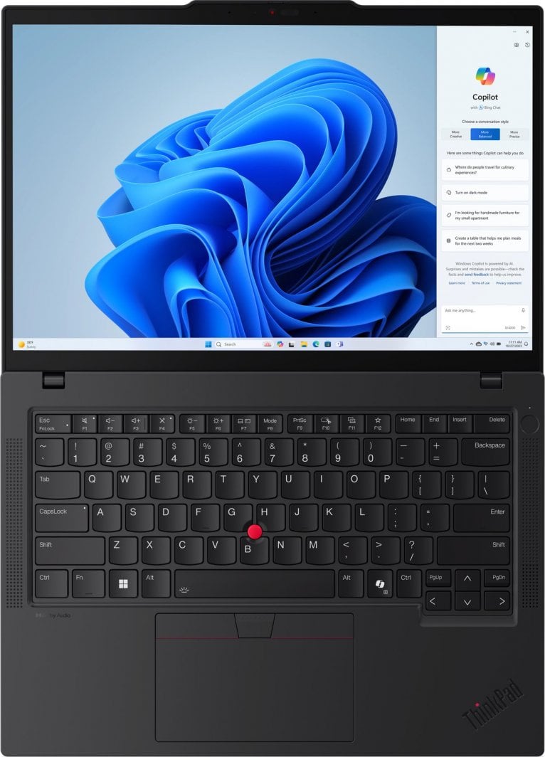 Laptop Lenovo ThinkPad T14 G5, 14", Intel Core Ultra 7 155U, 16GB RAM, 512GB SSD