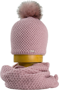 Set Karpet shall dhe kapelë, rozë