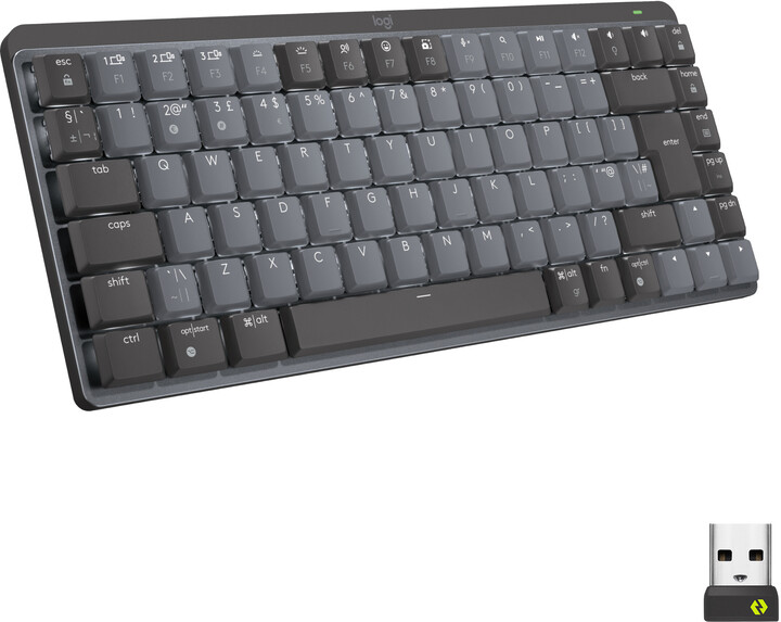 Tastierë Logitech MX Mechanical Mini, hirtë