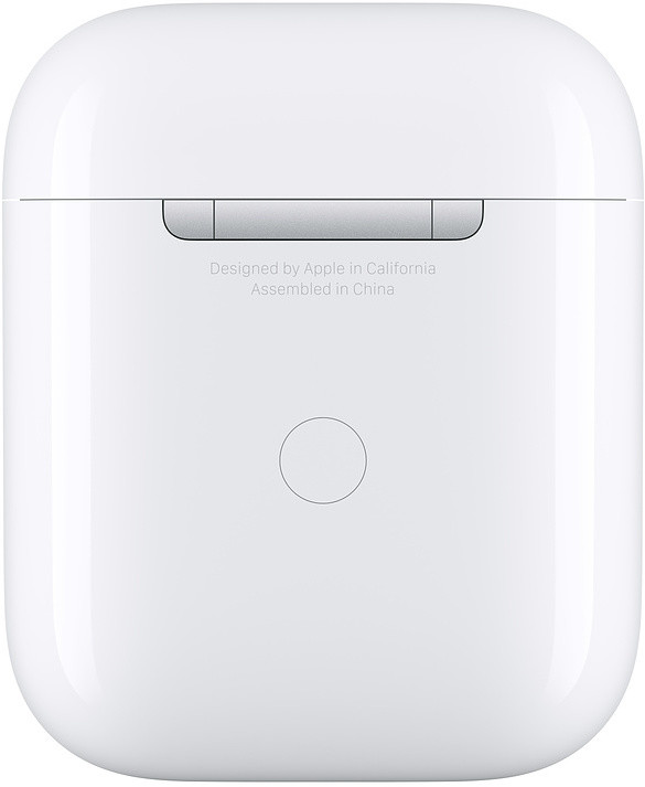 Mbajtës dhe karikues Apple për AirPods, i bardhë