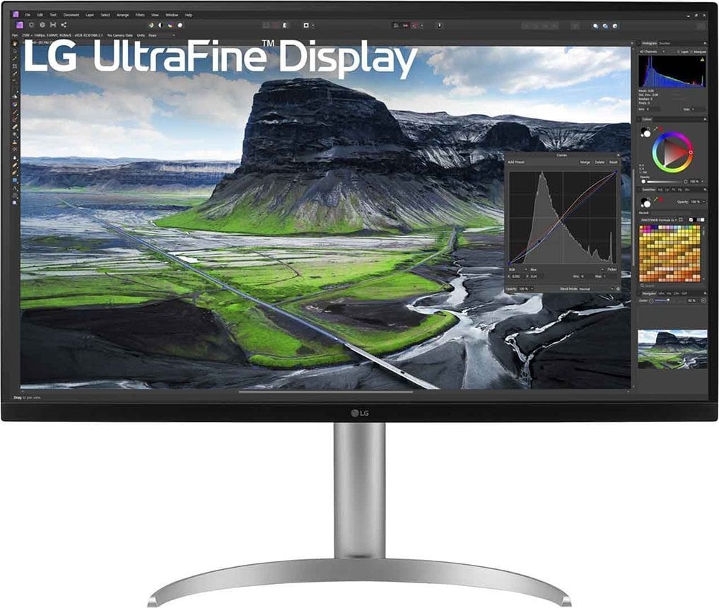 Monitor LG UltraFine 32UQ850V-W, 31.5", UHD 4K, VESA HDR400, i bardhë