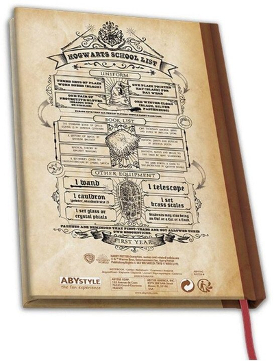 Fletore Harry Potter - Hogwarts School A5)