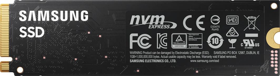SSD диск Samsung 980, 500GB, M.2 2280 PCI-E x4 Gen3 NVMe