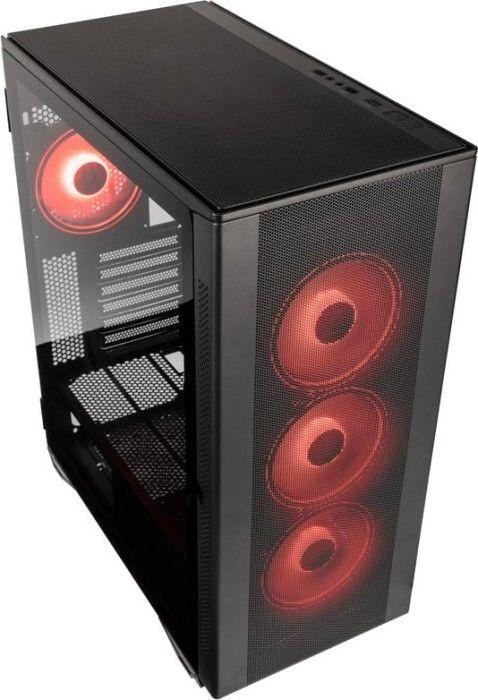 Kasë kompjuteri Kolink Stronghold Prism Midi Tower, e zezë