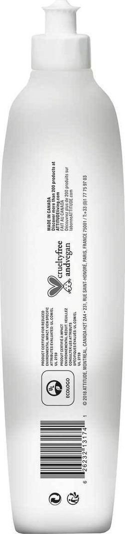 Detergjent i lëngshëm për enë Attitude Nature, 700 ml