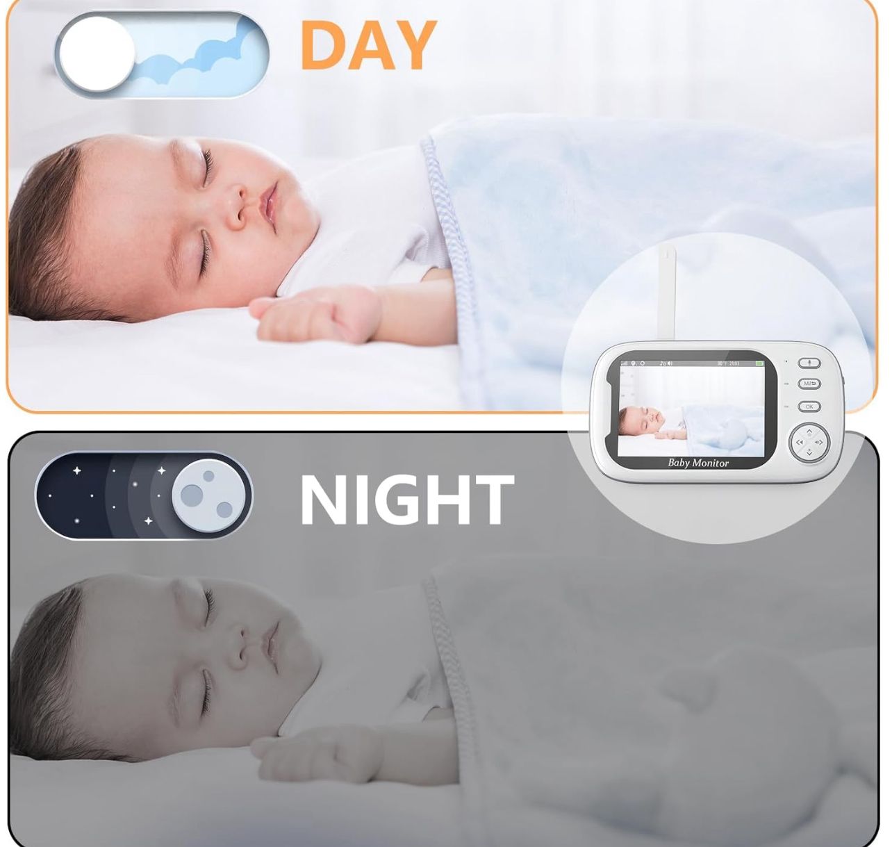 Monitorues për bebe -ABM600
