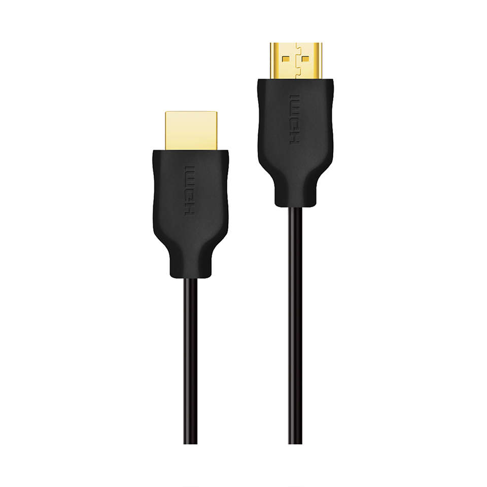 Kabllo HDMI Philips SWV5510/00, 1.5m, 4K, me ethernet, e zezë Kabllo HDMI Philips SWV5510/00, 1.5m, 4K, me ethernet, e zezë