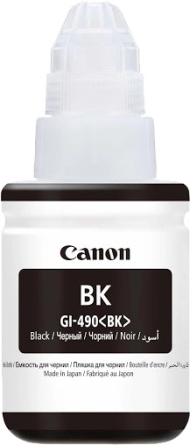 Ngjyrë për printer Canon GI-490 PGBK, e zezë
