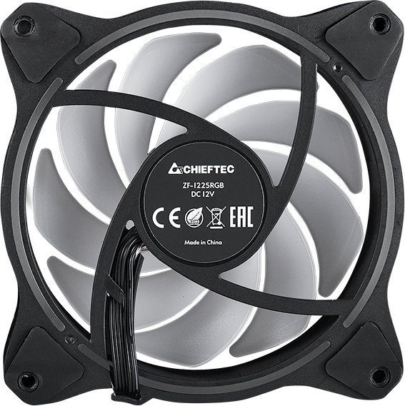 Ftohës Chieftec ZF-1225RGB, 120 mm