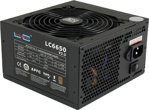 Burim energjie LC-Power Super Silent LC6650V2.3 ATX, 650W