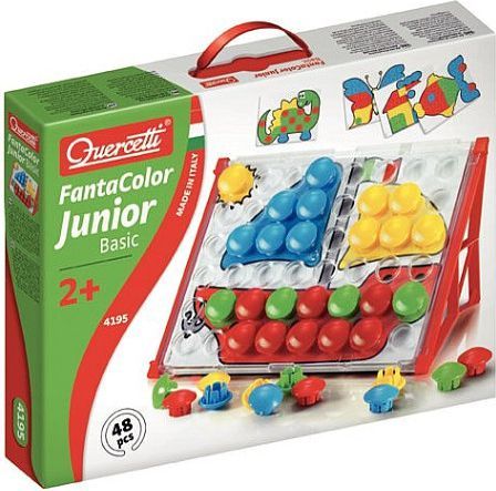 Set mozaik Quercetti 4195, 48 elemente, shumëngjyrësh