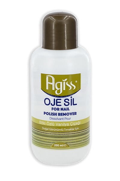 Aceton për thonjë Agiss Vanilla Handle, 200 ml