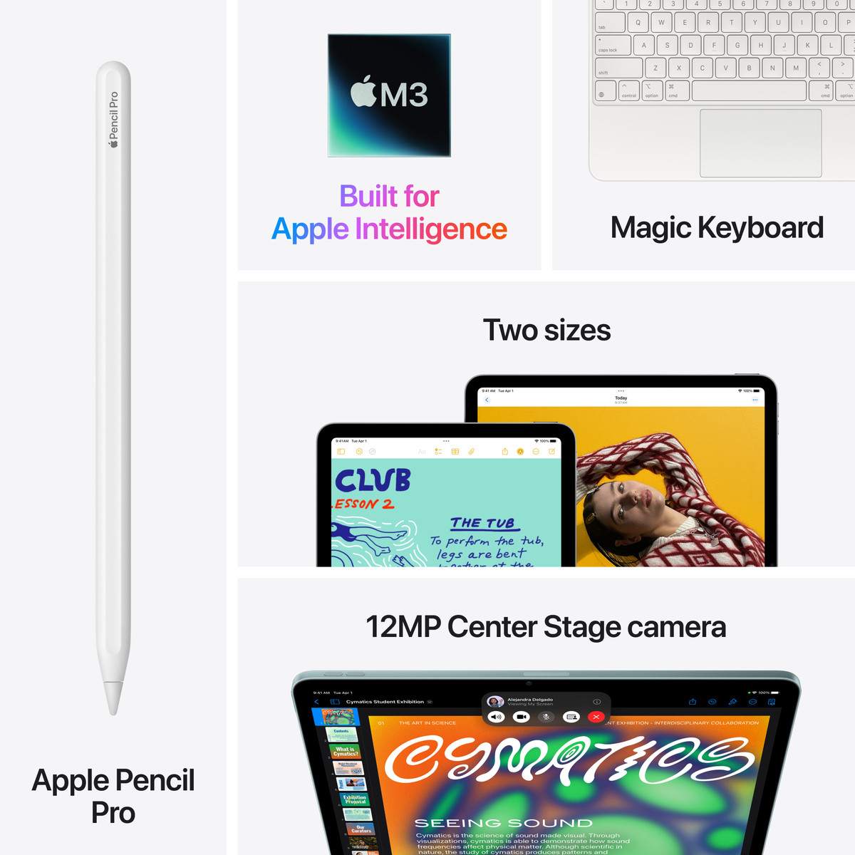 Apple iPad Air (M3), 11", Cellular, 128GB, Purple