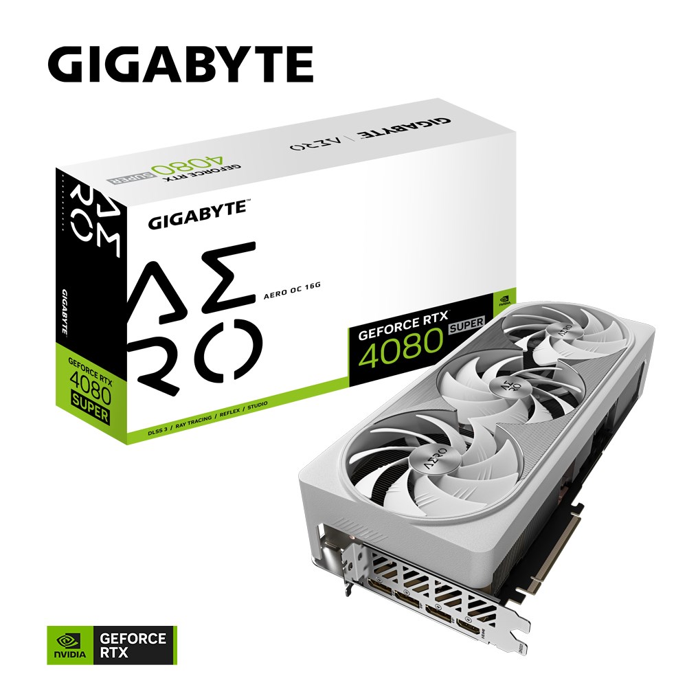 Графичка картичка Gigabyte GeForce RTX 4080 SUPER Aero OC 16GB GDDR6X