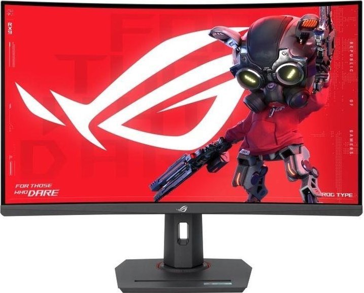 Монитор Asus ROG Strix XG32WCS, 32", 2560x1440, 180Hz, 1ms, црна
