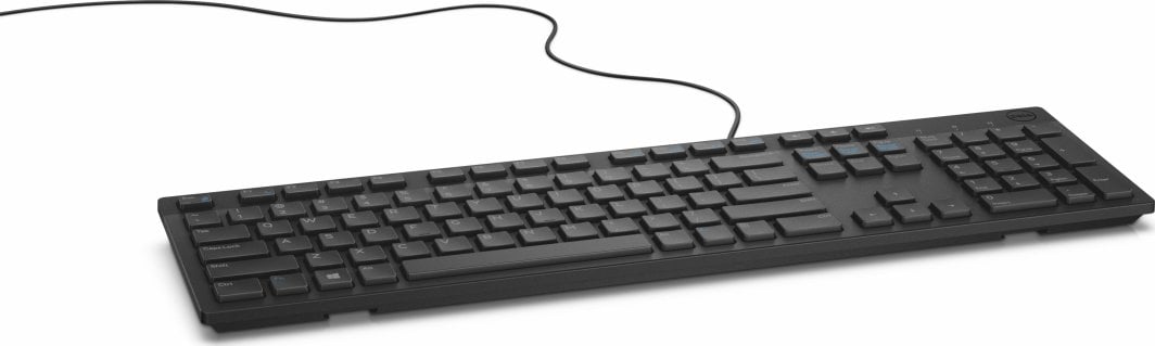 Tastierë Dell Kb216, me kabllo, UK, e zezë