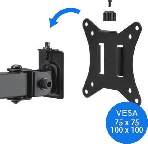 Држач SENSE7 за 2 монитори 17"-32" FLOAT DOUBLE