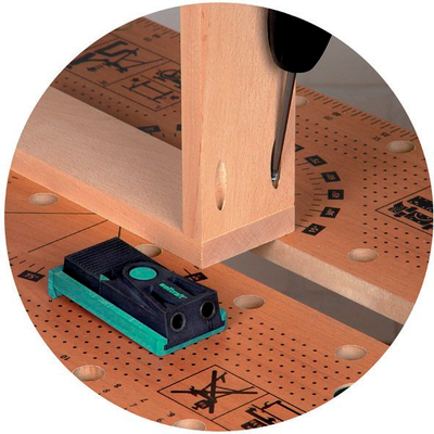 Set pajisjesh për punim druri Wolfcraft Undercover Jig (4642000)