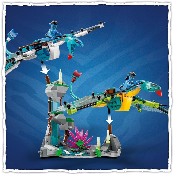 Set LEGO® Avatar 75572 Jake and Neytiri: The first flight of the banshee, 572 pjesë