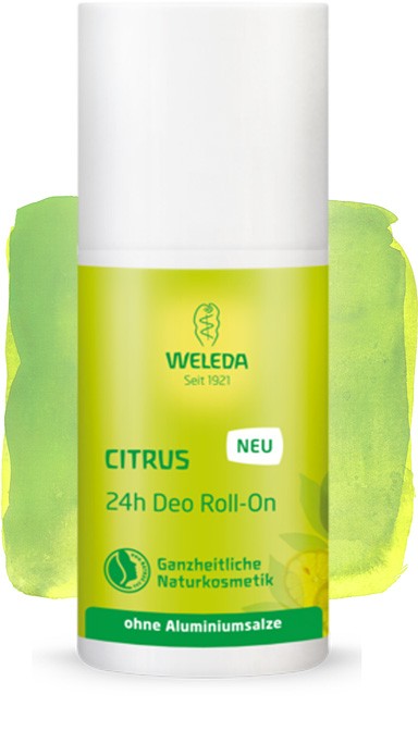 Weleda Deodorant roll-on 24h nga citrusi