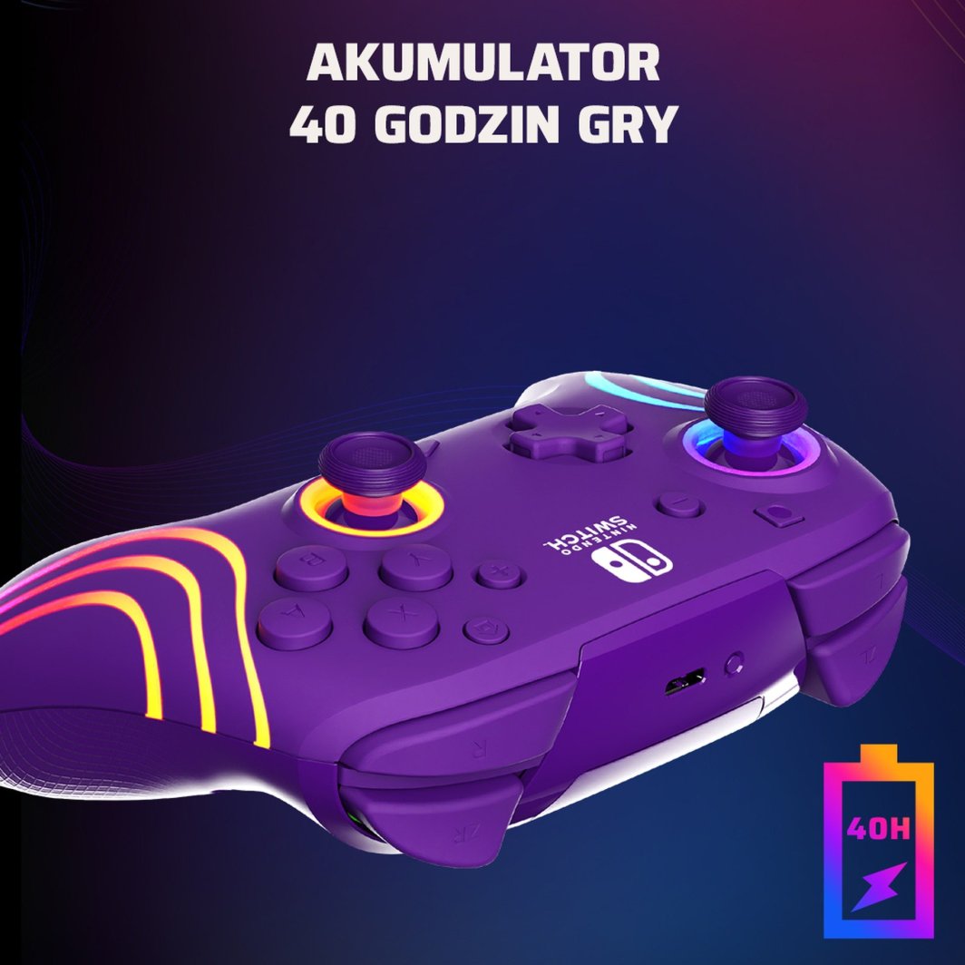 Kontroller PDP Afterglow Wave, wireless, vjollcë