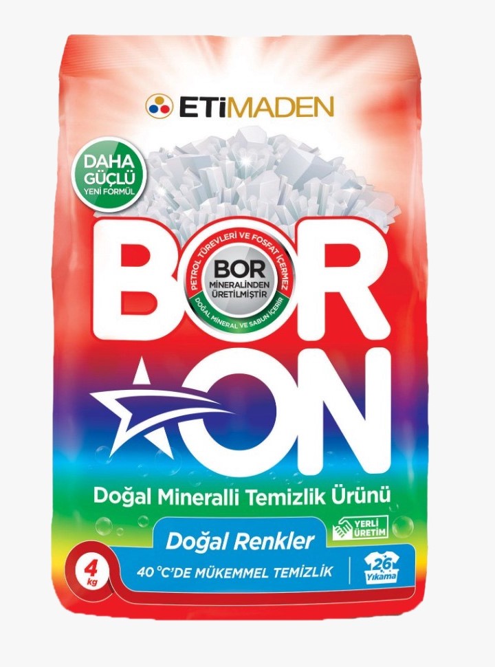 Detergjent Boron, për rroba me ngjyra, 4kg