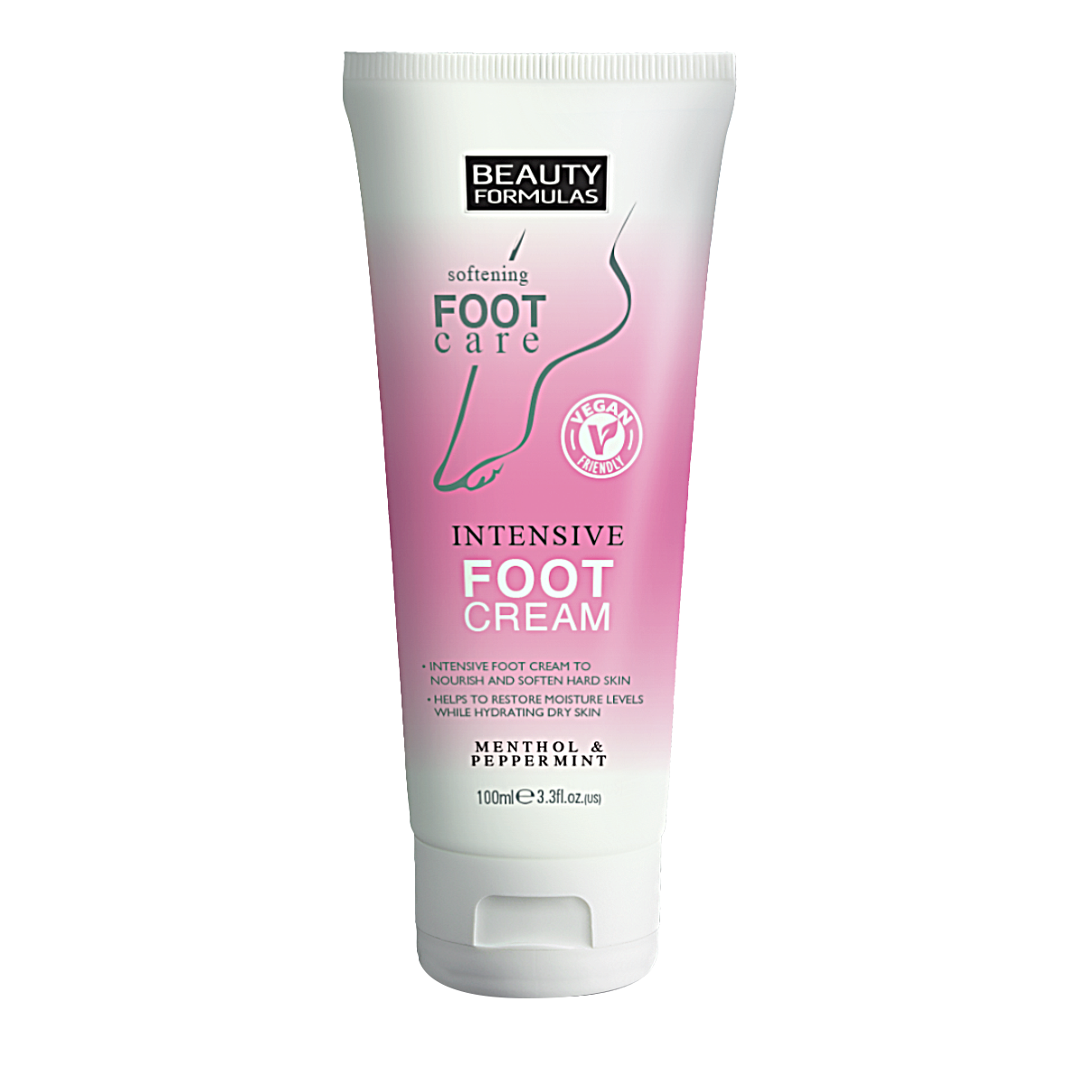Krem zbutes dhe riparues për këmbë Beauty Formulas Foot Care Intensive, 100ml