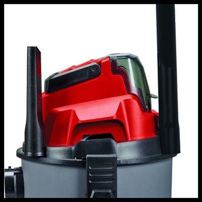 Thithëse elektrike Einhell TC-VC 18/15 Li-Solo, 15 L, e kuqe