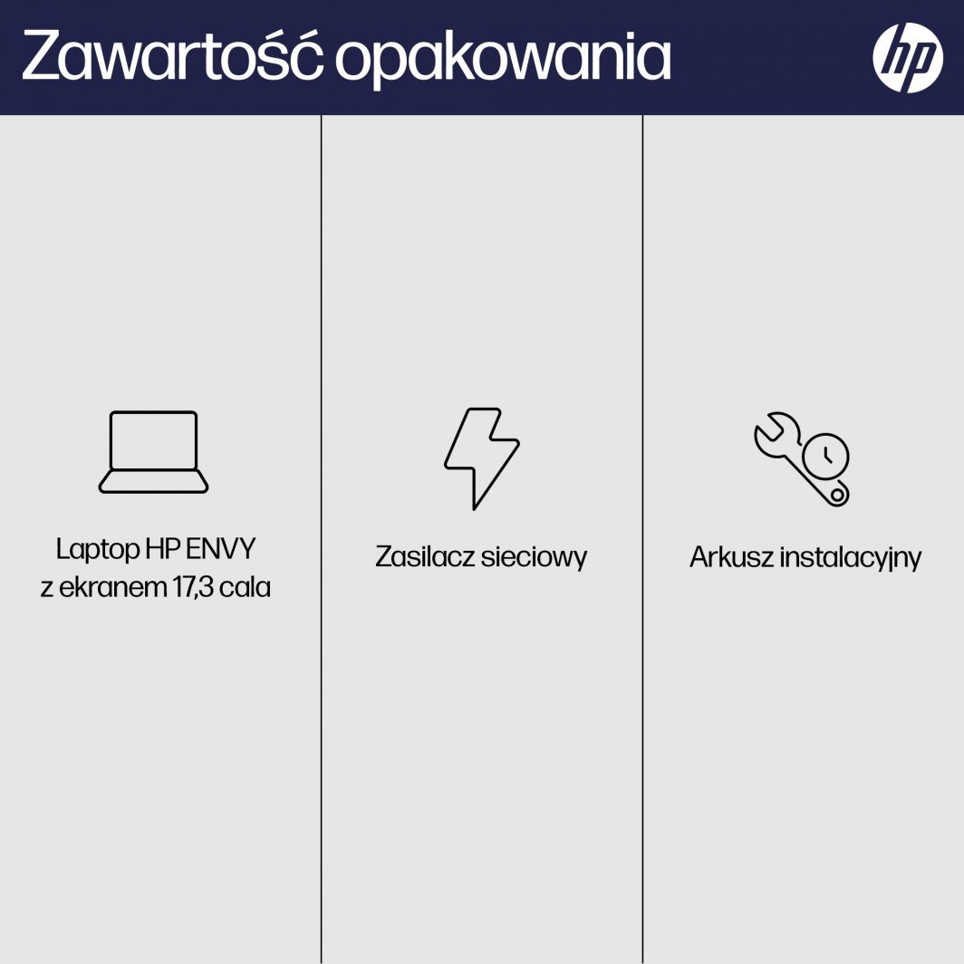 Laptop HP Envy 17-cw0229nw, 17.3", Intel Core i5 13500H, 16 GB RAM, 512 GB SSD, i argjendtë