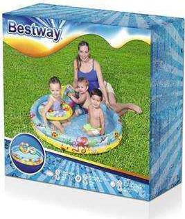 Pishinë për fëmijë Bestway 3in1, 122 x 20 cm